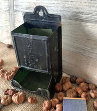 Load image into Gallery viewer, Vintage Metal Hanging Match Holder
