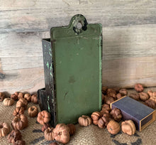 Load image into Gallery viewer, Vintage Metal Hanging Match Holder
