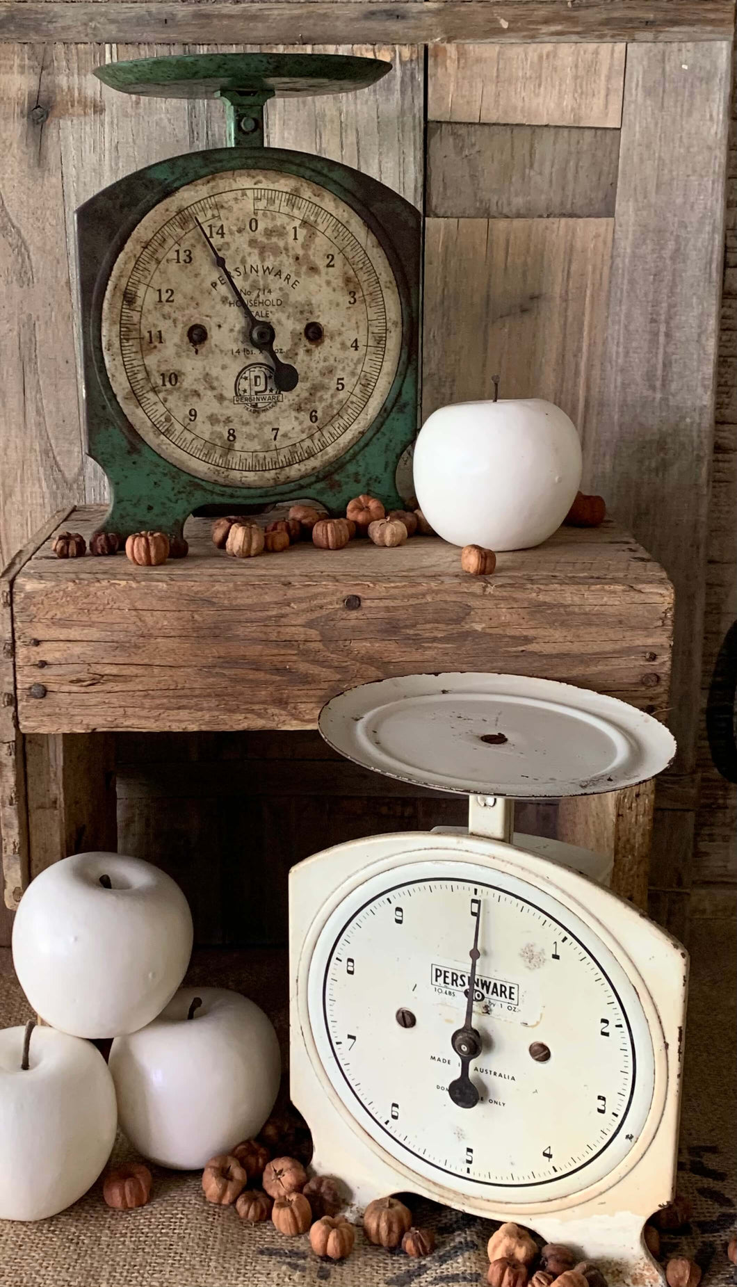 Vintage Persinware Vintage Scales