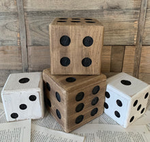 Load image into Gallery viewer, Decorative Timber Dice
