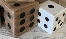 Load image into Gallery viewer, Decorative Timber Dice
