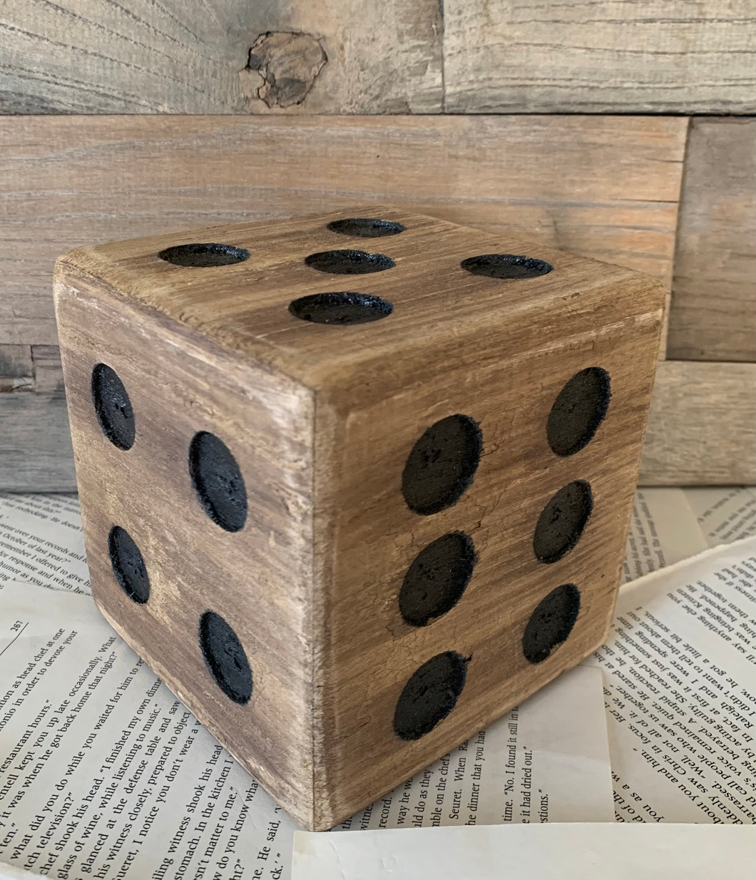 Decorative Timber Dice