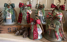 Load image into Gallery viewer, Decorated Oversize Christmas Bells
