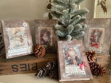 Load image into Gallery viewer, Christmas Timber Book Boxes
