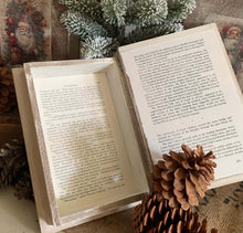 Load image into Gallery viewer, Christmas Timber Book Boxes

