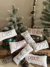 Load image into Gallery viewer, Handmade Christmas Pillow Tucks
