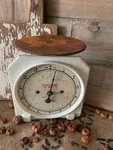 Load image into Gallery viewer, Vintage White Persinware Vintage Scales
