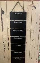 Load image into Gallery viewer, Metal Seven Day Message Blackboard
