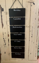 Load image into Gallery viewer, Metal Seven Day Message Blackboard
