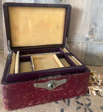 Load image into Gallery viewer, Rustic Vintage Jewellery Box
