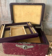 Load image into Gallery viewer, Rustic Vintage Jewellery Box
