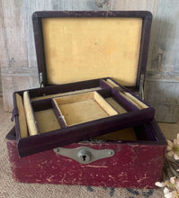 Load image into Gallery viewer, Rustic Vintage Jewellery Box
