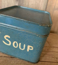 Load image into Gallery viewer, Rustic Blue Storage Tins
