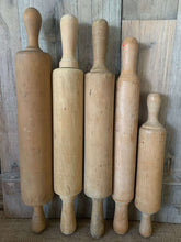 Load image into Gallery viewer, Vintage Timber Rolling Pins &amp; Timber Spoons
