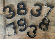 Load image into Gallery viewer, Old Painted cast Iron Numbers
