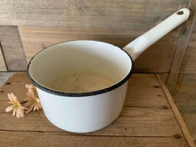 Load image into Gallery viewer, Vintage Enamel Saucepans
