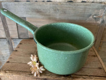 Load image into Gallery viewer, Vintage Enamel Saucepans

