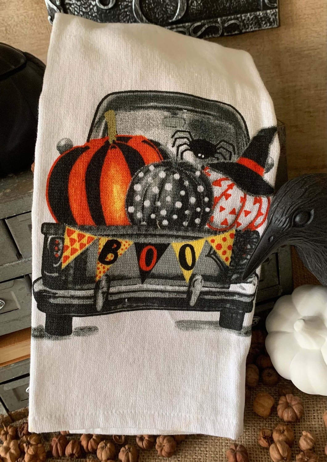 Halloween Tea Towels