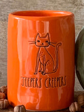 Load image into Gallery viewer, Rae Dunn Halloween &quot;Jeepers Creepers” 13.2oz candle - Pumpkin  Pie
