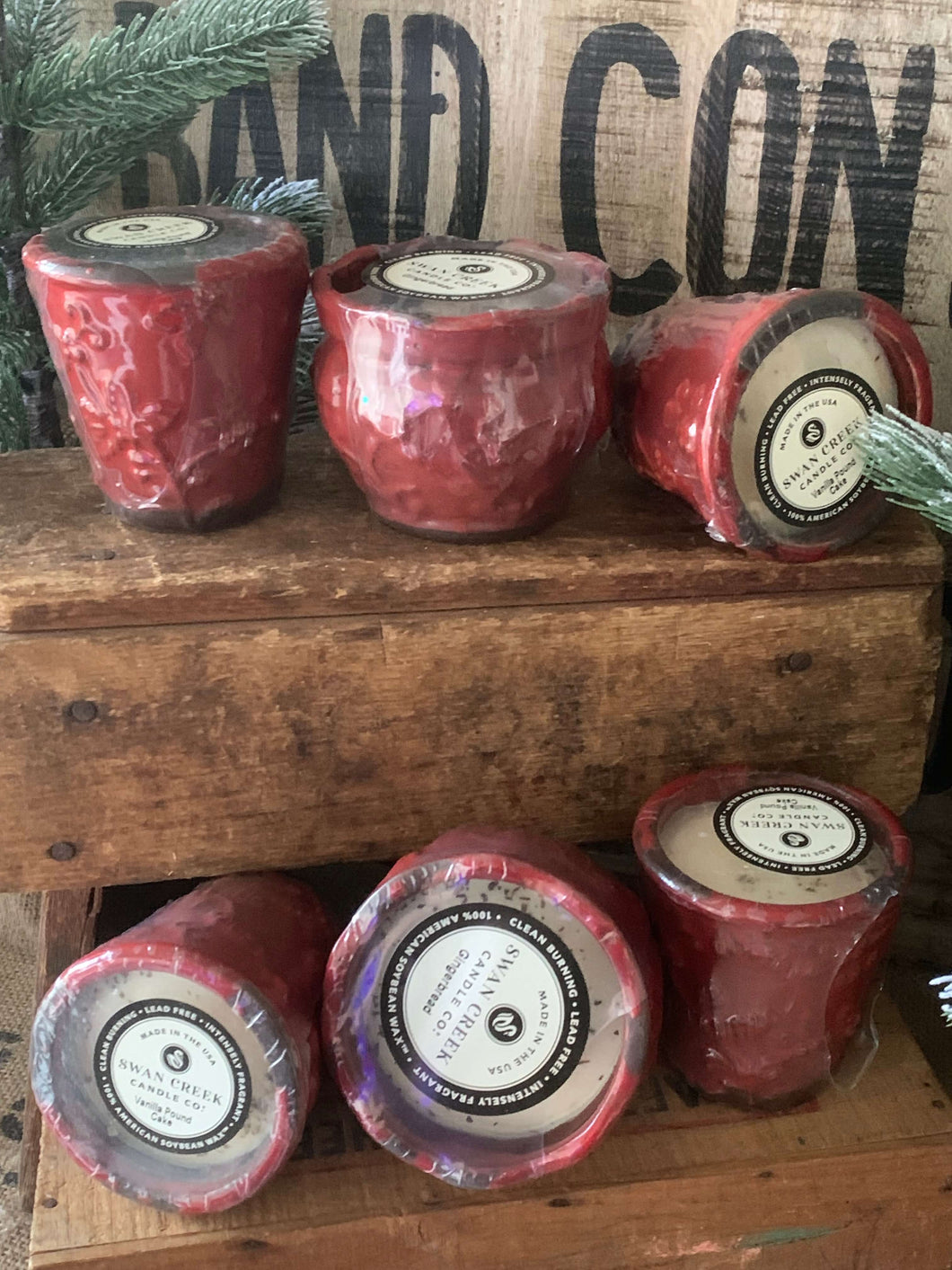 Swan Creek Candle Co  Pot Candles - Round