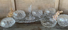 Load image into Gallery viewer, Vintage Crystal Dressing Table set and extras
