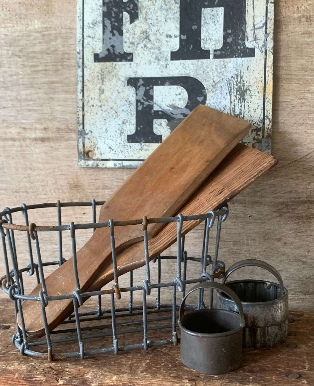 Small Farmhouse Wire basket