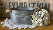 Load image into Gallery viewer, Small Farmers Market Gal Tub -Oval
