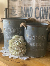 Load image into Gallery viewer, Small Farmers Market Gal Bucket
