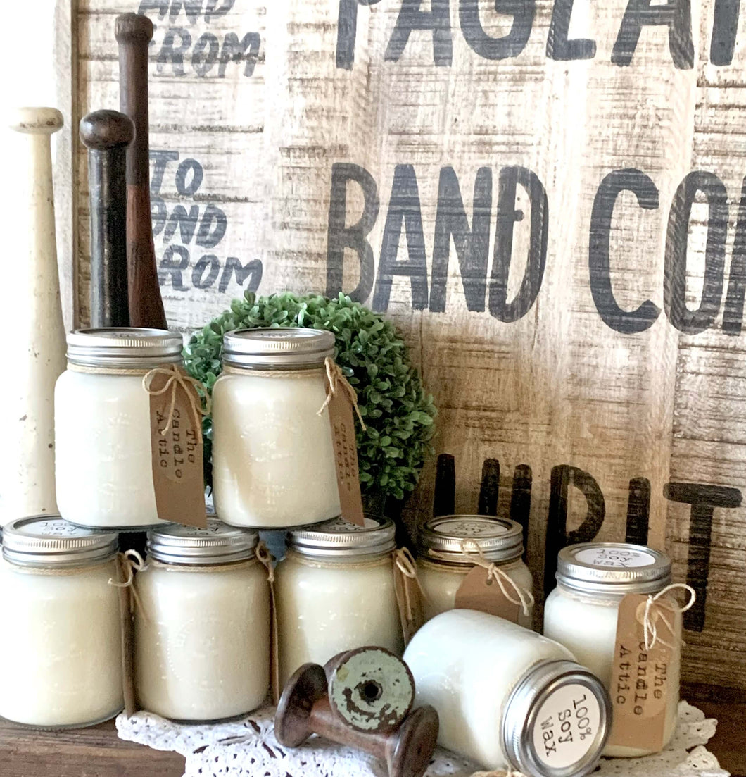 The Candle Attic- Gourmet Collection - Pint Mason