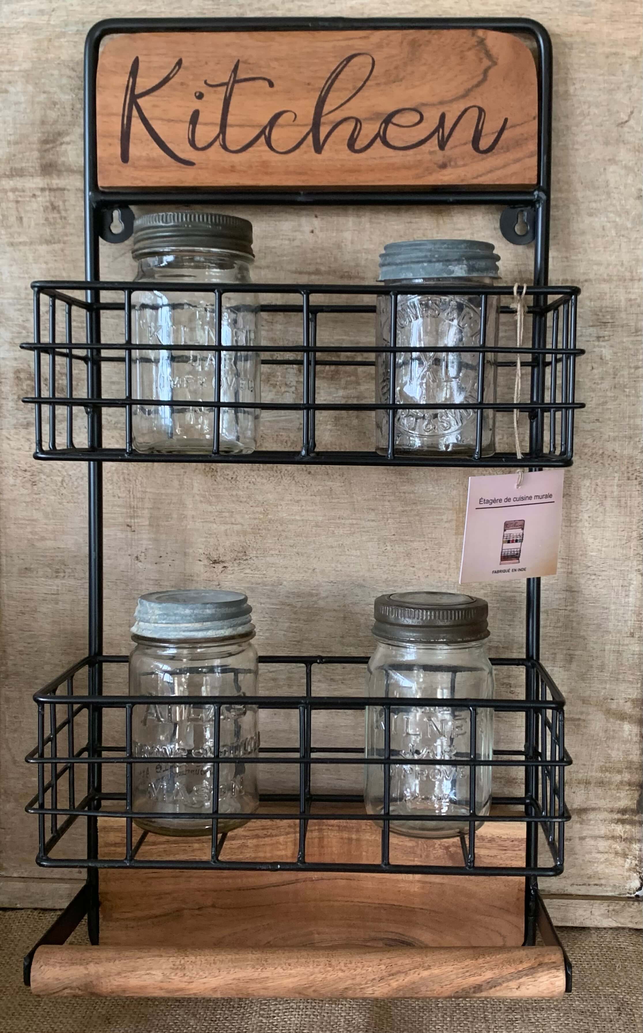 Kitchen Wall Rack – Countin' Crows Mercantile