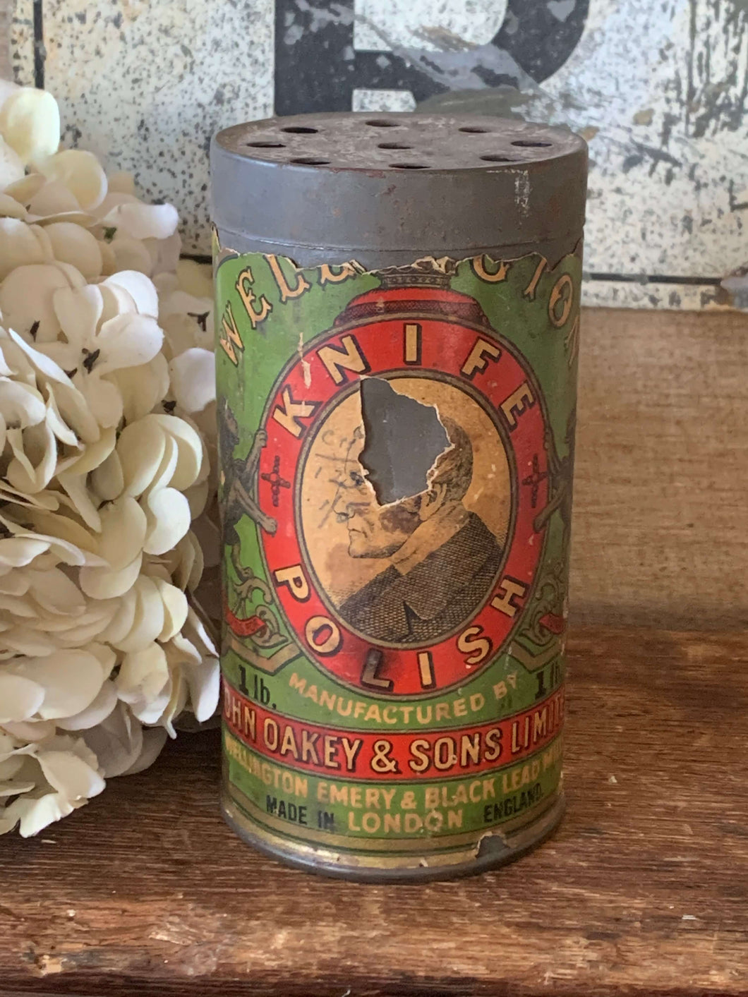 Collectable Wellington Knife Polish Tin