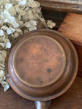 Load image into Gallery viewer, Old Pennies, Brass Tray and Leather Coin Pouch
